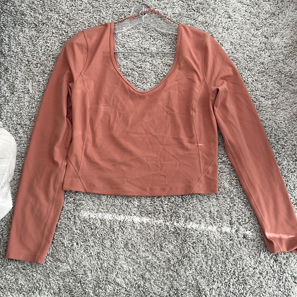 lululemon athletica Tops - Lululemon Align long sleeve shirt, size 10, color- Pink Savannah